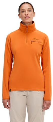 Berghaus Damen Prism 2.0 Micro Polartec Fleece mit halbem Reißverschluss | Zusätzliche Wärme | Schmeichelnder Stil | Strapazierfähig Midlayer