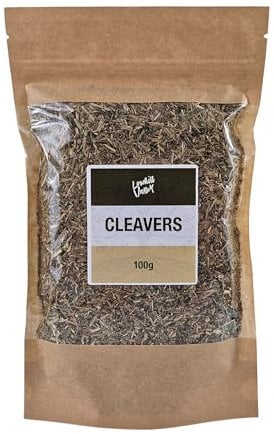 Lowhill Valley Cleavers Herb Herbal Tea - Nourish Your Body Naturally – 100% Pure Cleavers Herb – No Additives or Preservatives – Goosegrass – Responsibly Sourced Galium Aparine – 100g