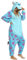 LABULA Onesie tierkostüme Damen Herren Pyjama Animal Halloween Schlafanzug Cosplay Jumpsuit Karneval Einteiler,Sully,S