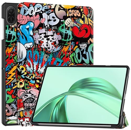 BoerHang Case Compatible with Lenovo Legion Y700 2025 Tablet Case, Ultra-thin Foldable Stand, Compatible with Lenovo Legion Y700 2025.Graffiti