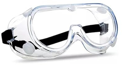 Zuvo Safety Goggles – Clear Anti-Fog Protective Glasses for Work, Lab, and DIY – Impact & Dust Resistant Eye Protection