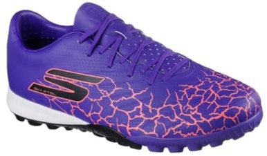 Skechers SKX 1 Mens Astro Turf Football Boots, Purple, 10 UK