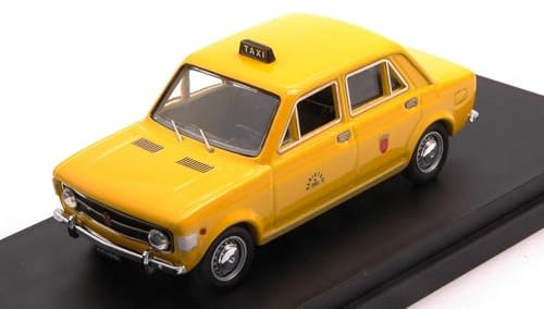 MODELLINO IN SCALA COMPATIBILE CON FIAT 128 TAXI ROMA 1971 1:43 RIO RI4649