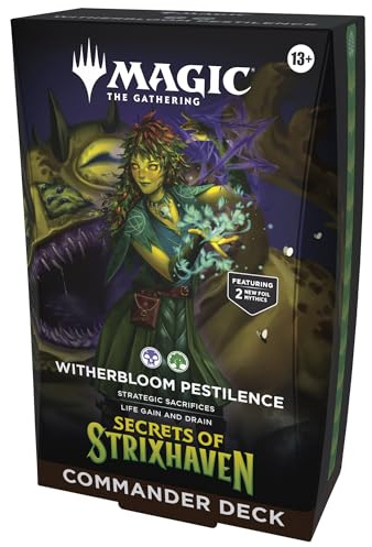Mazzo Commander Magic: The Gathering I Segreti di Strixhaven - Infestazione a Germoglioscuro (Versione Inglese)