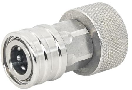 ＡＷＨＡＯ Gartenschlauch Hochdruckreiniger Adapter, Edelstahl