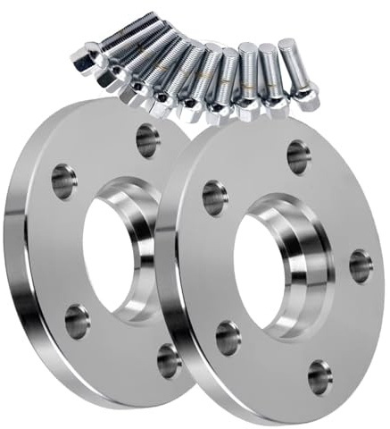 BILKAR Hubcentric Hub Kompatibel Mit Benz Für W204 W205 W211 W212 W213 W220 W245 W242 W246 Fahrzeug-Radverbreiterungen, 2 Stück(12mm)