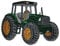 Traktor 8,5 cm * 6,7 cm Bügelbild Aufnäher Applikation Patch Traktoren Auto Car