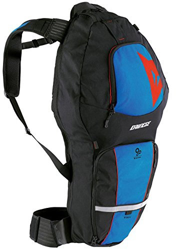 Dainese Uni PRO Pack EVO Rucksack, Schwarz/Rot/Blau, M