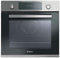 Candy FCPK606X/E Four - Encastrable, 65L, Ventilateur, Nettoyage par pyrolyse et aqualyse, 9 fonctions, Minuterie, Commandes tactiles Push&Pull, Portes en verre triple, Inox, Classe A