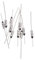 Hagsnec 10pzs Fusibles termicos de temperatura, 10A, 250V, 240C, Metal, Plateado
