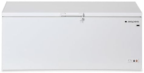 Aspes Congelador horizontal Blanco ACH6200EDC. Capacidad 600 Litros, Dual Cooling, 2 Cestas, Bajo nivel Sonoro, Eficiencia Energética Clase C