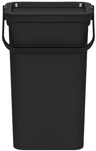 KetoPlastics Plastic 10L Storage Container With Lid and Carry Handle - Soap Laundry Washing Powder Washing Powder Storage Container, laundry