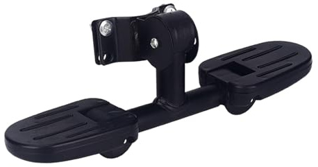 predolo Ski Plate Pedal Scooter Footrest Wear-Resistant Stable for 3.3cm Pole for Scooter
