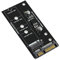 TsoLay Adaptateur M.2 SATA Adaptateur M2 vers SATA Adaptateur M.2 vers SATA Convertisseur M.2 NGFF Carte SATA3 2,5 Pouces Clé B pour SSD 2230-2280 M2