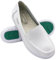 Zerimar Zapatos Cómodos de Vestir - Mocasines de Piel con Cámara de Aire para Mujer - Bailarinas para Verano - Color Blanco - Talla 40