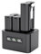 3-Slot Ring Battery charger/charging dock/Charging Station with LED Display,Compatible with Video Doorbell 2/3/4/3Plus/Spotlight Cam/Peephole Cam, camera Battery,Type-C Input