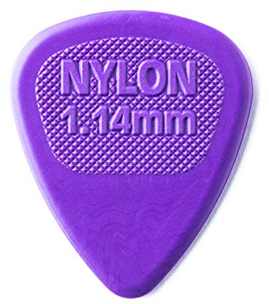 Jim Dunlop Nylon MIDI Pick 1.14MM - 72 Pack