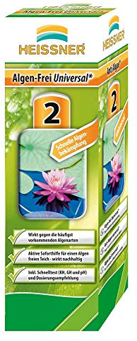 HEISSNER TZ714-00 Algen-frei Universal 250 ml für 5000 L