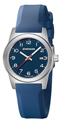 WENGER DamenArmbanduhr Analog Quarz Silikon 01.0411.137