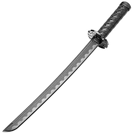 DEPICE Wakizashi Hartkunststoff Kunststoffschwert, schwarz, 105
