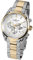 JACQUES LEMANS Herrenuhr Metallband massiv Edelstahl ip-Gold/Bicolor Chronograph 42-6H