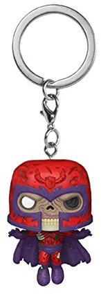 Funko Pop! Keychain: Marvel Zombies-Magneto - Mini-Figurine en Vinyle à Collectionner Porte-clés Fantaisie - Cadeau de Noël - Idée de Cadeau - Produits Officiels - Comic Books Fans - Mini-Figurine