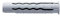 Masidef: Member of the Würth Group - Tasselli in nylon universali a 4 settori diametro 5 x 25 mm - 100 pezzi.