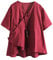 FTCayanz Chemisier Femme Lin Blouse Col V Ample T Shirt Vintage Manches Courtes Tunique Tops Bourgogne XXL