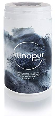KLINOPUR Zeolith 400g Premium Produkt, 100%, [4 µm ultrafein], Klinoptilolith, Zeolith Pulver