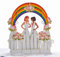 CUTPOPUP Lesbian Wedding LGBT Couple Pop Up Card LGBT Wedding Card, Anniversary Card Pop Up, LGBT Couple Wedding Pop Up Card, LGBT Birthday Card 3D IT…