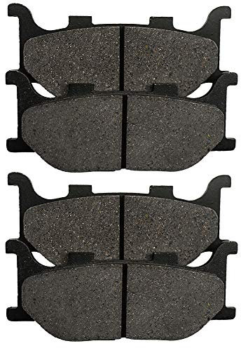 Yerbay Bremsbeläge Vorne kit für Yamaha XJ 600 S Diversion 1998-2003/ XJ 600 N 1998-2003/ FZ6 FZ 600 SS/ST/SV 2004-2006/ XP 500 S/T/V T-Max 2004-2007