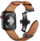 AIYIRUO Compatible con Correa Apple Watch Series 10 de Cuero 45mm 44mm 44mm 40mm 49mm Correa de Cuero de Repuesto Hombres y Mujeres Hebilla Desplegable para iWatch Series 10 9 8 7 6 5 4 3 2 1