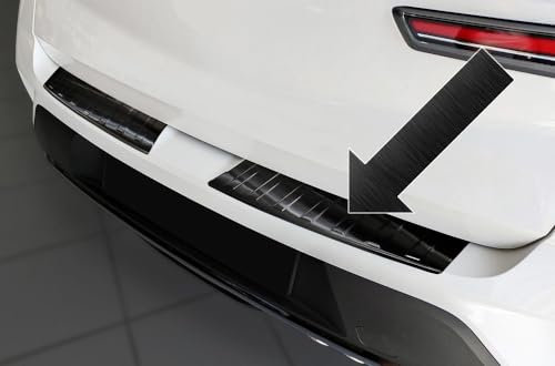 Spangenberg Ladekantenschutz Edelstahl schwarz Graphit zweiteilig kompatibel mit Opel Mokka B ab Baujahr 09.2020-3245088