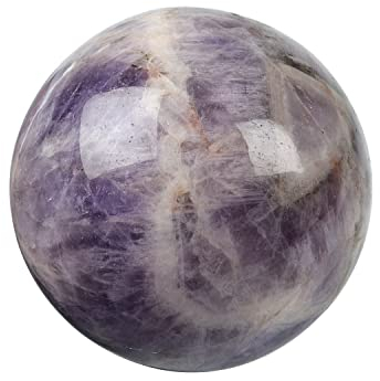 Lapis Vitalis Massage-Kugel Amethyst - Edelsteinkugel in schöner Geschenkdose - Amethyst-Kugel für eine intensive Massage - 4 cm große Massagekugel - Massagebälle aus versch. Edelsteinen