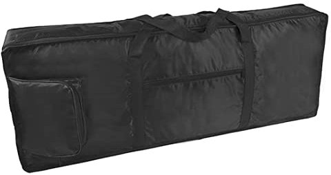 61 Key Keyboard Bag Portable Electric Piano Dust Cover Protector with Adjustable Strap, Keyboard Carry Bag, 61 Key Keyboard Storage Bag, 61-Key Keyboard Carry Bag