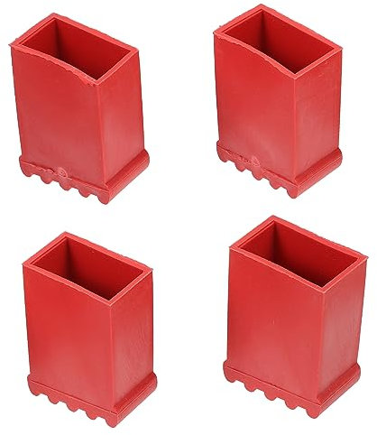 BESTonZON 4 Stück Leiterfußkissen Trittleiter-fußabdeckungen Leiterfüße Ersatz-leiterpolster Tischfußabdeckungen Leiterfußabdeckung Aus Gummi Teleskopisch Fischgrätleiter Leiter Pad