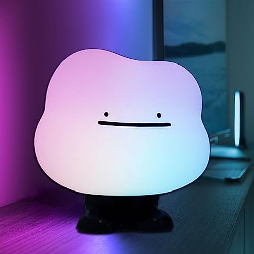 Cute RGB Biggie Cloud Night Lamp,Cute Cloud Night Light Room Decoration,USB Rechargeable Atmosphere Light Birthday Gift for Kids Baby Girls - Two Light Modes