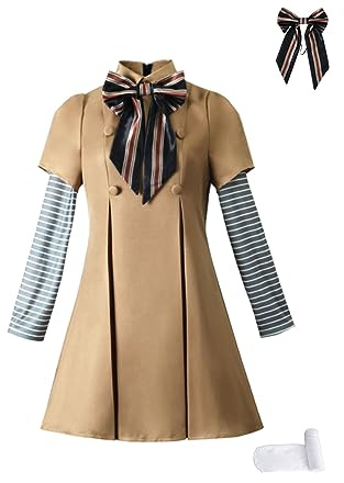 SPY FAMILY Megan 4 Stück Cosplay Kleid Megan Kostüm (L)