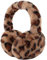 XIAOHAWANG Hiver Cache Oreille Pour Fille Garçon Chaud Peluché Cache-Oreille Pliable Enfant (Couleur brun léopard)