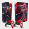Adesivo per la PS5 Spider, adesivo per la Playstation 5, console e controller, edizione digitale standard, skin Miles Moralles (2 controller)