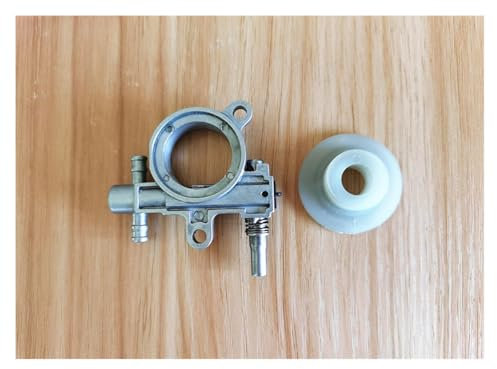 T435 Pompa Olio A Vite Senza Fine for Motosega Husqvarna T435 T425 for ALPINA 422 for STIGA SPR270 Castel Garden XC42 Motoseghe Alloggiamento Oliatore ( Size : Oil pump and worm )