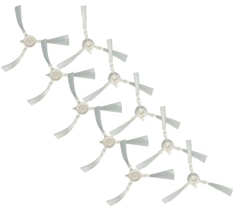 vhbw 10x Rundbürste kompatibel mit Rowenta X-plorer Serie 20 Aqua RR6871WH, RR6875WH Saugroboter - 10x Seitenbürsten, Bürstenset