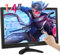 Touchscreen Portable Monitor 14inch,FHD 1920 x 1080P Desktop HDMI USB C Input Portable Monitor for Laptop PS3/4 Raspberry Pi with Built-in Two Speakers, Computer PC Touch Monitors
