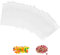 100 Pièces Sachets Zip Transparent, 6 x 4cm Plastiques Sachet Zip, Refermables Transparent Pochette Zip, Pochette Plastique Zip, pour La Cuisine Loisirs Créatifs Perles Échantillons Biscuits Bonbons
