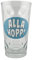 ALLA HOPP Dubbeglas 0,5 L - Das Schorleglas für eine Pfälzer Schorle (100% Pälzer)