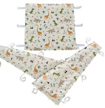 Sonnenschutz Fahrradanhänger 3 teiliges Set Croozer Kid 2 Dinos