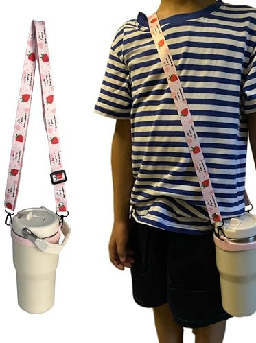 Stanley Crossbody-Gurt für Kinder, 35 ml, 50 ml, 850 ml, auch für Kinder-Wasserflaschen, isolierter Becher, Yeti HydroJug, Owala, Hydroflask, Contigo Thermoskanne, 30,5 cm, 30,5 cm, 45,7 cm, 40,6 cm,