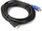 KONTONTY Cable Convertidor de 5 M a Vga Macho Dorado a Vga 15 Macho Velocidad de Datos de Alta Velocidad 10 2 GB Función de Video Independiente Requerida