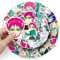 Disastrous Life Saiki K Aufkleber 50Pcs Graffiti Abziehbild Saiki Kusuo Figur Notizbuch DIY Aufkleber Teruhashi Kokomi Abziehbild für Tablets Tasse Skateboard Fahrrad Helm Dekorative Aufkleber