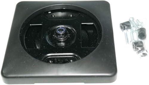 VESA-Adapterplatte für Menschenwaage, 100 x 100 mm, schwarz, mit Hardware für M2.1/M8.1/M10 Monitorarme VESA1-11-B